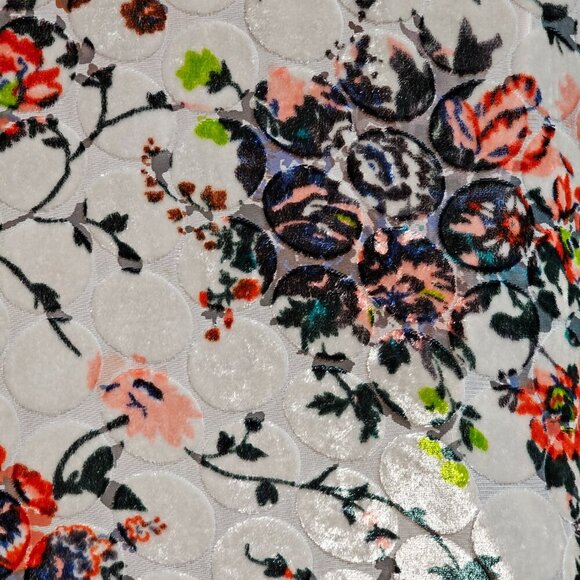 Anthropologie Maeve Umi Burnout Wrap Top Blouse Women Size L Floral - Picture 11 of 16